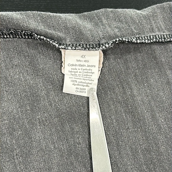 Calvin Klein Jeans Collared Cotton Shirt - 4X - Picture 2 of 7